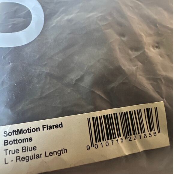 Oner Active True Blue SoftMotion Flared Bottoms Size L Regular - Picture 3 of 9